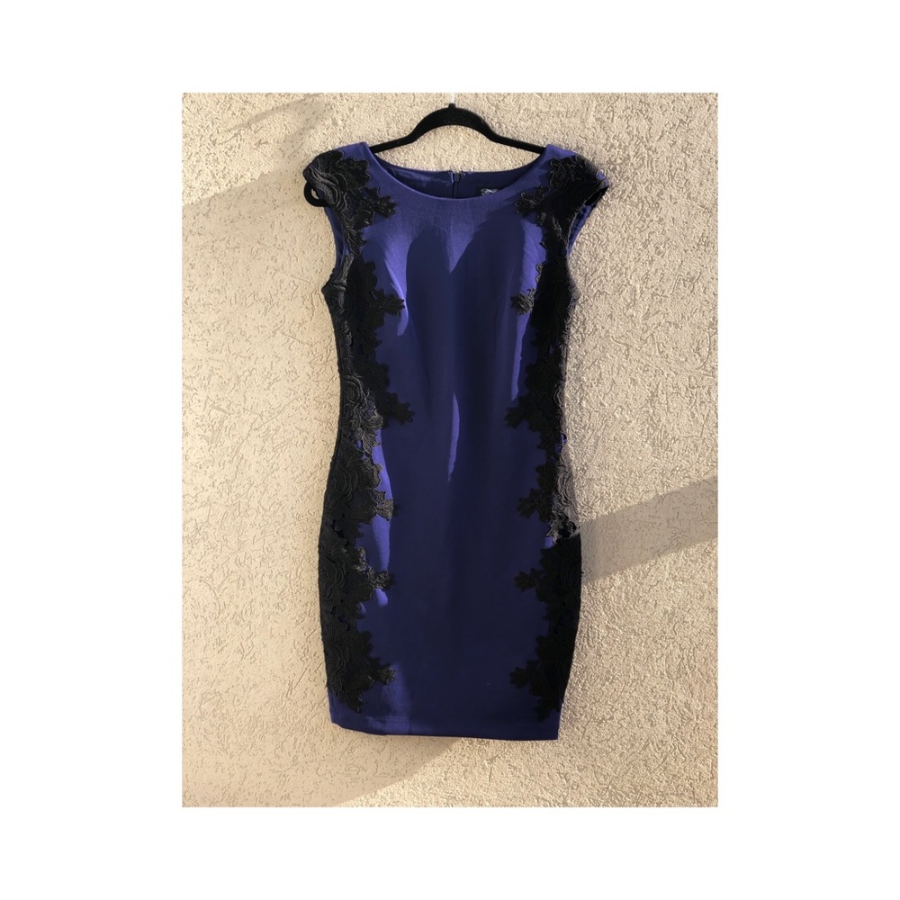 Blue and Black dress